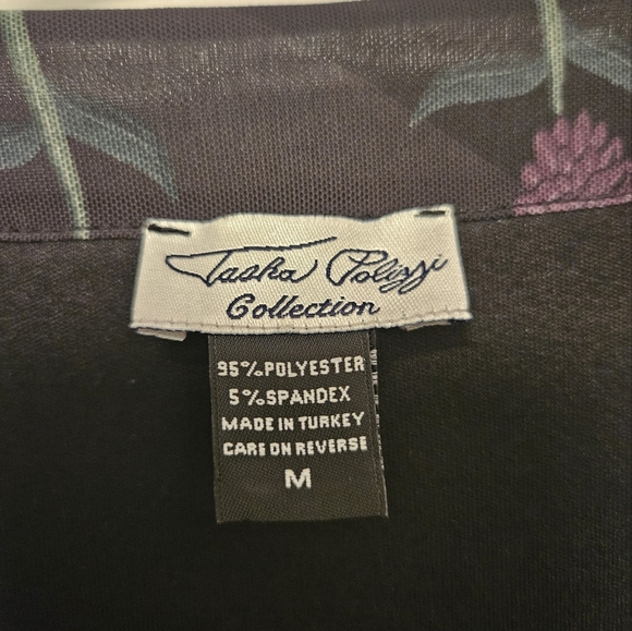 Tasha Polizzi Printed Vera Wrap Dress Size M - Picture 11 of 12